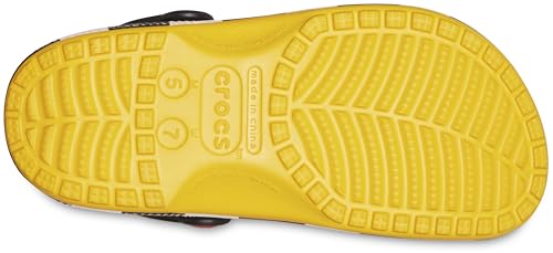 Crocs Unisex Adult McDonald's x Classic Clog, Black/White, 11 Men/13 Women