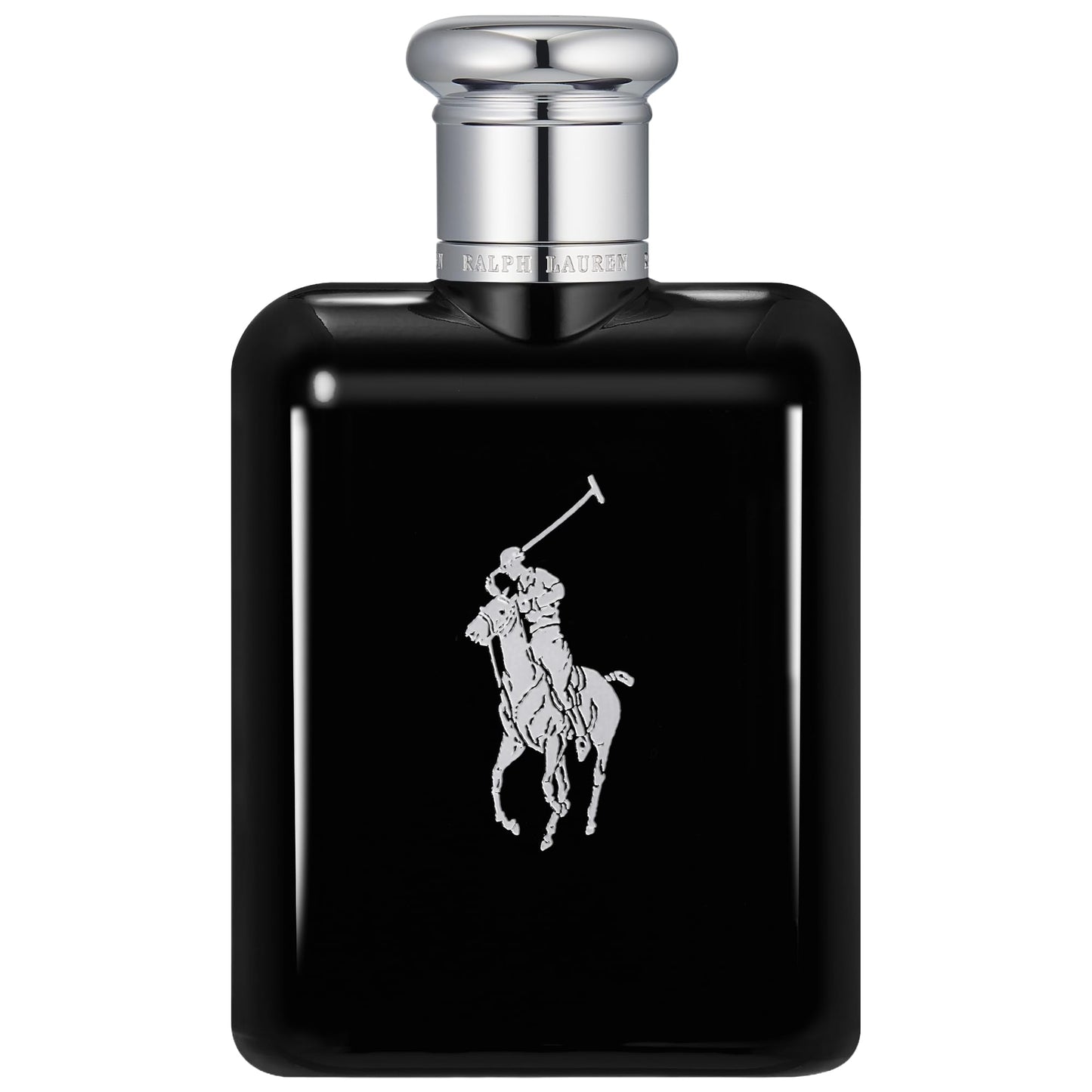 RALPH LAUREN FRAGRANCES Polo Black - Eau de Toilette - Men's Cologne - Woody & Fresh - With Patchouli, Sandalwood, and Mandarin - Medium Intensity - 4.2 Fl Oz