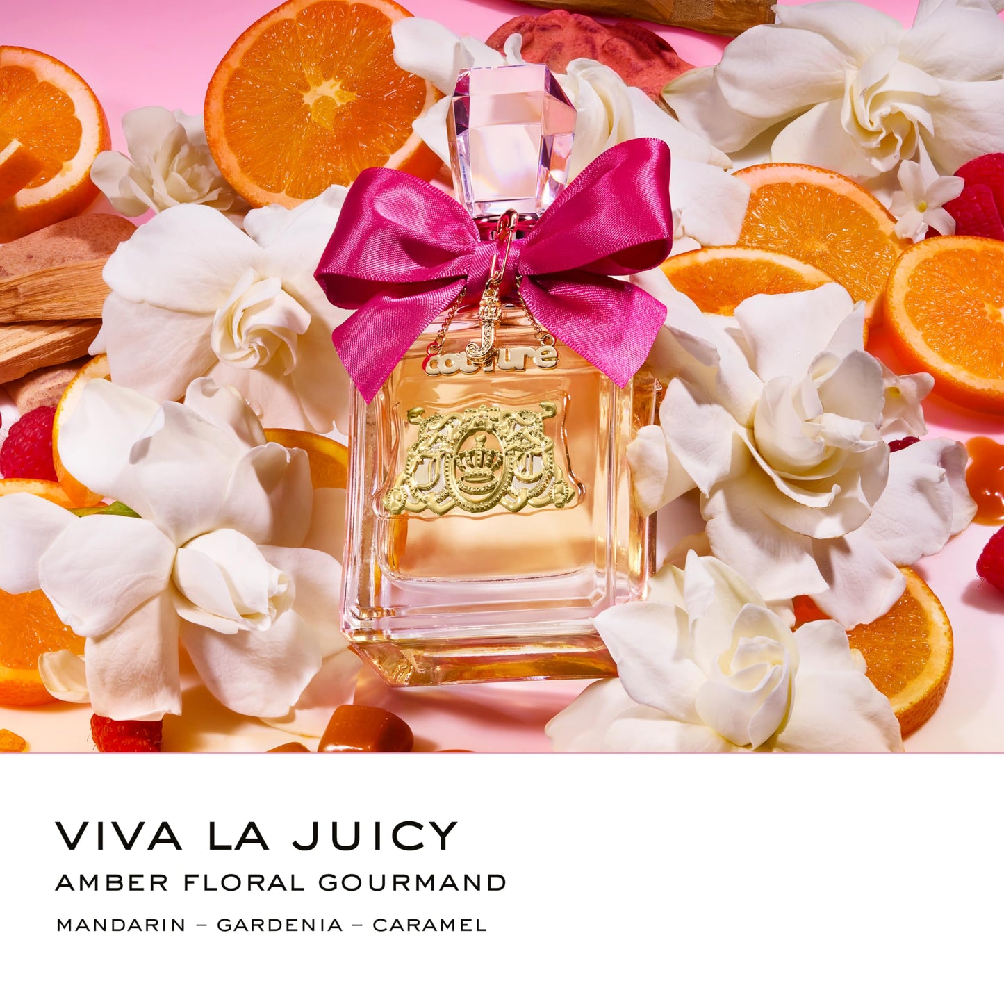 Juicy Couture Viva La Juicy Eau De Parfum, Women's Perfume with Notes of Mandarin, Gardenia & Caramel, Floral & Sweet, EDP Spray, 1.0 fl oz