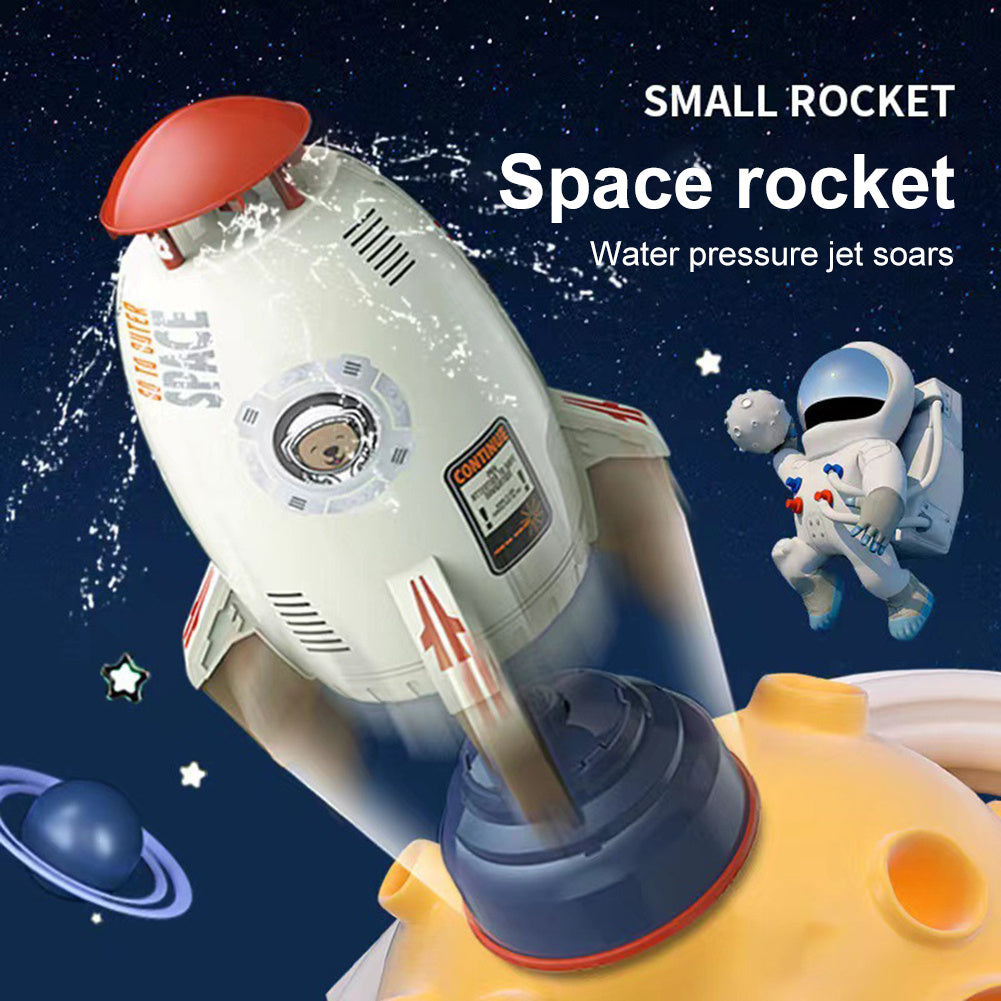 Rocket Launcher Toys Outdoor Rocket Water Pressure Lift Sprinkler Toy Interaction In Garden Lawn Water Spray Toys For Kids Summer Gadgets
