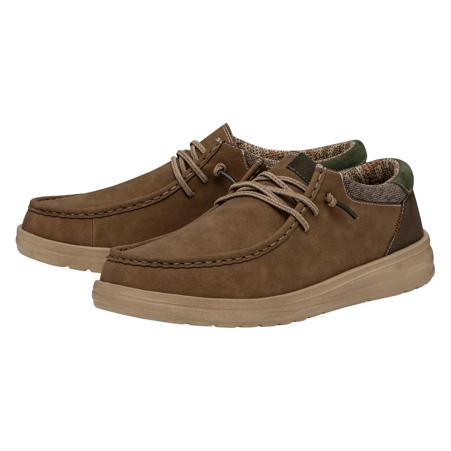 Hey Dude Men's Paul | Men’s Shoes | Men's Lace Up Loafers | Comfortable & Light-Weight