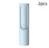 Minimalist white portable cleaning tool set, sleek plastic material, modern design, 2 pieces