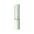 Minimalist white portable cleaning brush with sleek cylindrical design on white background