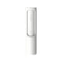 Minimalist white portable lint remover with smooth, sleek plastic design