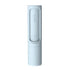 Minimalist white plastic container with clean labeling and smooth cylindrical shape