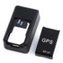 Black compact GPS tracker with removable cover and visible microSD card slot
