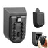 Black wall-mounted combination key lock box with push-button keypad and secure metal case