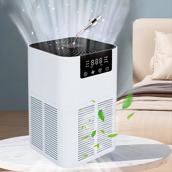 Home Air Purifier with HEPA Filter, Ionizer & Aromatherapy – Quiet Room Purifier