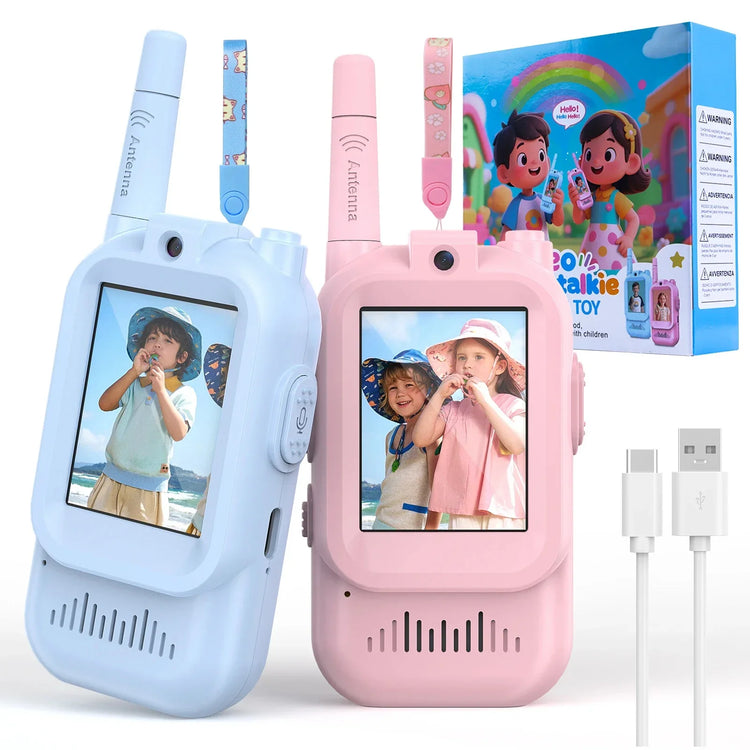 Pastel pink and blue kids&