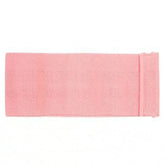 Light pink stretch fabric headband, soft textured material, slim fit accessory