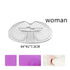 Curved ergonomic seat cushion with purple plush cover and memory foam, size 44x41x7.5cm