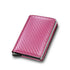 Slim pink carbon fiber wallet with textured finish and compact modern design