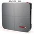 Sleek silver tech accessory with minimalist design, matte finish, and compact rectangular shape