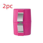 Pink plastic and metal blade utility tool for home or office, pack of 2