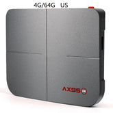 Sleek silver tech gadget with minimalist lines and a compact rectangular design, AX95 DB model.