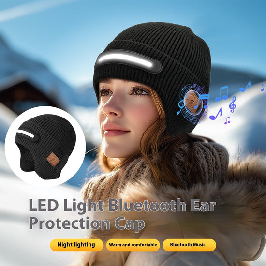 Outdoor Night Run Lighting Knitted Hat