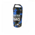Blue and green camouflage waterproof bag with 10L capacity, durable outdoor accessory