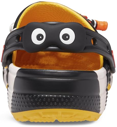 Crocs Unisex Adult McDonald's x Classic Clog, Black/White, 11 Men/13 Women