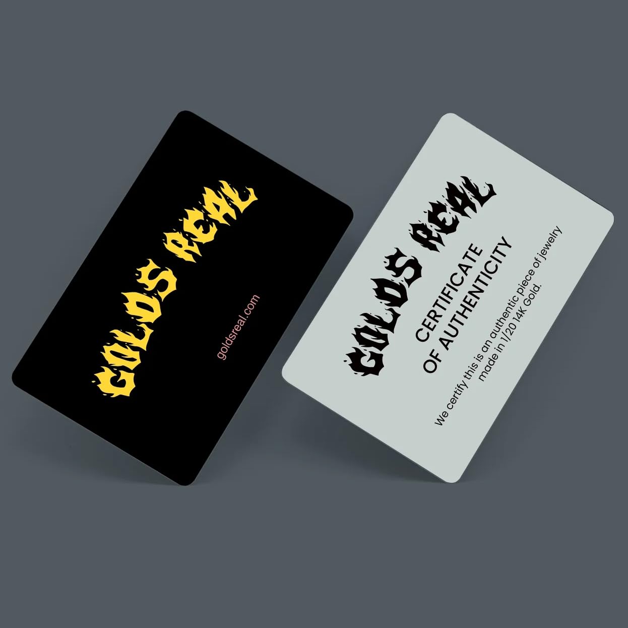 Golds Real 1/20 14K Yellow Gold Figaro Link Bracelet authenticity certificate cards