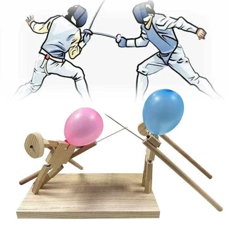 Futuristic streetwear fencing outfits in white with blue vests, padded protection, and loose fit.