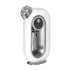 White and silver electronic skincare device with a sleek, modern design and power button