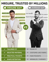 Beige and charcoal men&