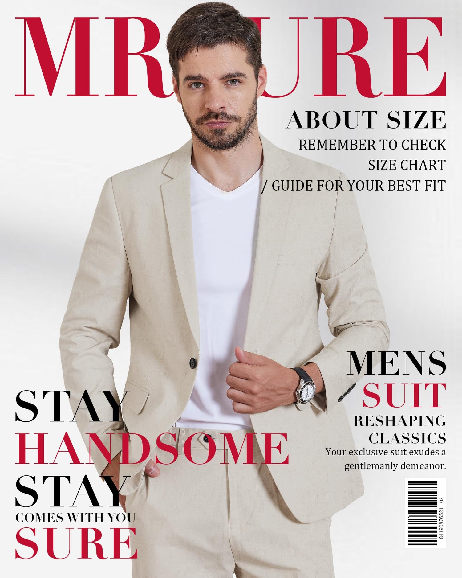 Close-up of MrSure men&