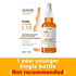Vitamin C10 serum bottle and packaging with dropper, anti-aging skincare essence for sensitive skin