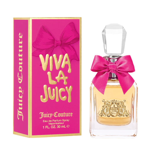 Juicy Couture Viva La Juicy Eau De Parfum, Women's Perfume with Notes of Mandarin, Gardenia & Caramel, Floral & Sweet, EDP Spray, 1.0 fl oz