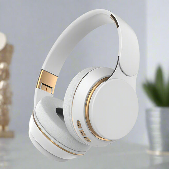 Folding telescopic computer gaming headset