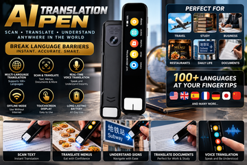 AI Translation Pen with OCR Text Scanning