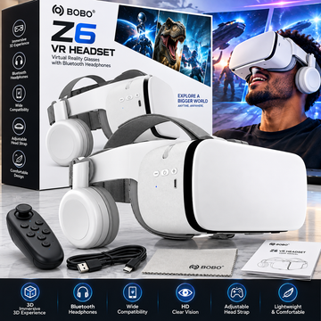 BOBO Z6 VR Headset – Standard & Controller Options