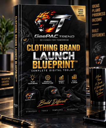 The Clothing Brand Launch Blueprint™ – Complete Digital Toolkit