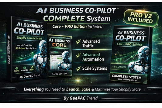 Futuristic AI-themed digital product covers with robotic figure, featuring metallic blue and white armor style.