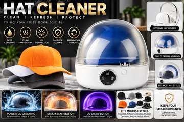 Cap Care Machine with Steam & Warm/ Cool-Air Drying