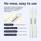 Clear antifungal application pen with precision tip, labeled SIMUNANA, easy to use and portable