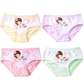 Set of four pastel-colored girls&