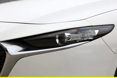 Close-up of a white car&