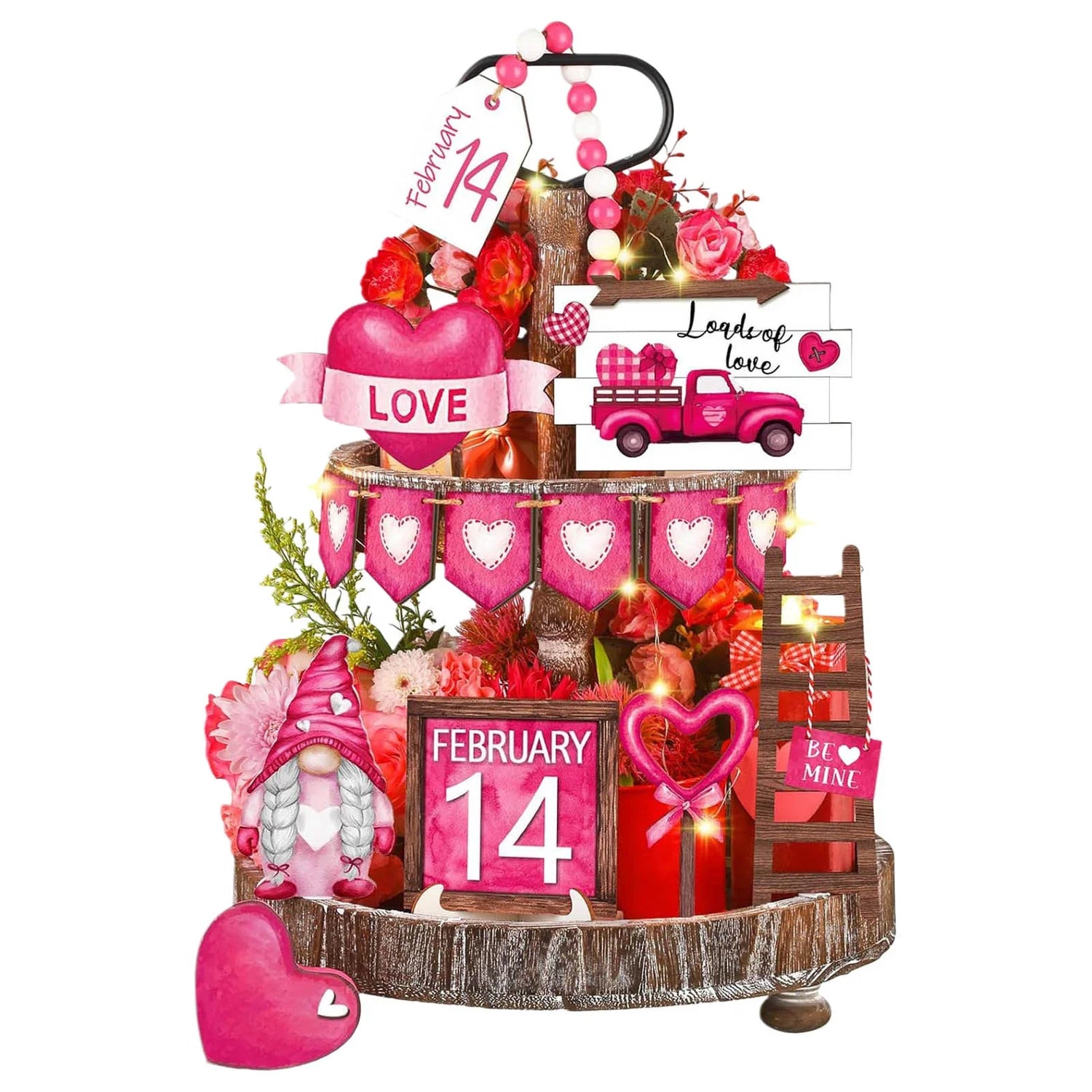 Pink and red Valentine&