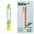 Portable yellow blender bottle and one-handed orange ice tray for convenient kitchen use