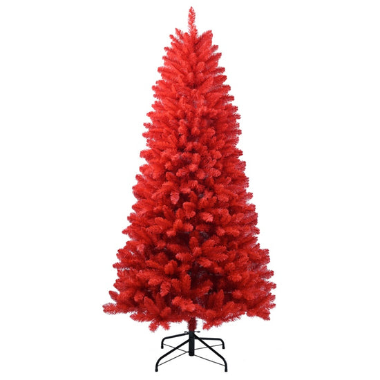 PVC Christmas Tree, Christmas Decorations, Red