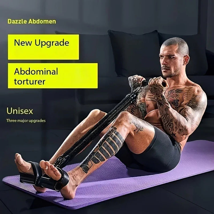 Man in black compression shorts exercising with resistance band, displaying fitted athletic wear style.